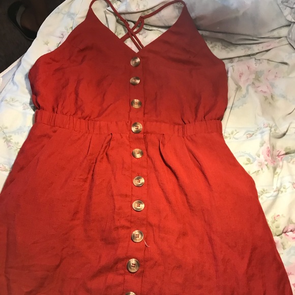 Buckle Dresses & Skirts - Willow & Root Dark Orange Dress- From Buckle